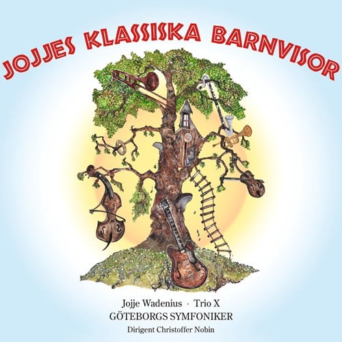 Albumomslag till CDn Jojjes Klassiska Barnvisor
